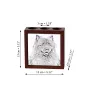 Keeshond, Wolfsspitz, Deutsche Spitze - Stifthalter mit Hund, Schreibtischorganizer mit Aufdruck, personalisierte Schreibtischdekoration der Marke Art-Dog