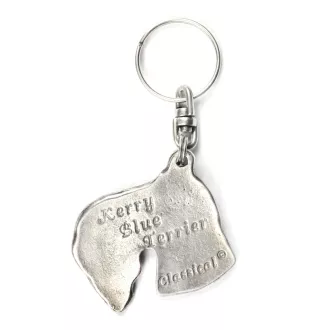 Kerry Blue Terrier brelok do kluczy posrebrzany Art-Dog
