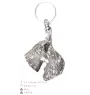 Kerry Blue Terrier brelok do kluczy posrebrzany Art-Dog
