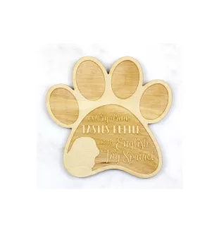 King Charles Spaniel, English Toy Spaniel - Tasse Untersetzer, graviert Untersetzer mit Hund, Geschenk für Hundeliebhaber von Art-Dog Marke