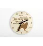 King Charles Spaniel, English Toy Spaniel - Uhr mit Hund, Holzuhr mit Gravur, personalisierte Uhr von Art-Dog