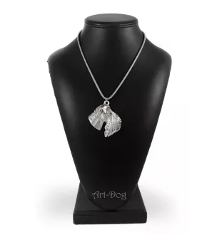 Kerry Blue Terrier, Irish Blue Terrier - Dog necklace, unique jewellery for the dog fan, unique adder pendant by Art-Dog brand