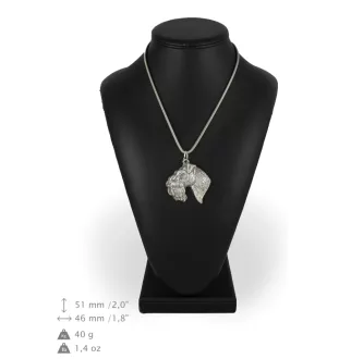 Terrier Kerry Blue I - Collier pour chien, bijoux uniques pour les fans de chiens, pendentif vipère unique de la marque Art-Dog