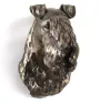 Terrier Kerry Blue - Statue de chien, buste suspendu, décoration unique pour les amoureux des chiens par la marque Art-Dog