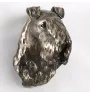 Kerry Blue Terrier, Irish Blue Terrier - Dog statue, hanging bust, unique decoration for dog lover by Art-Dog brand