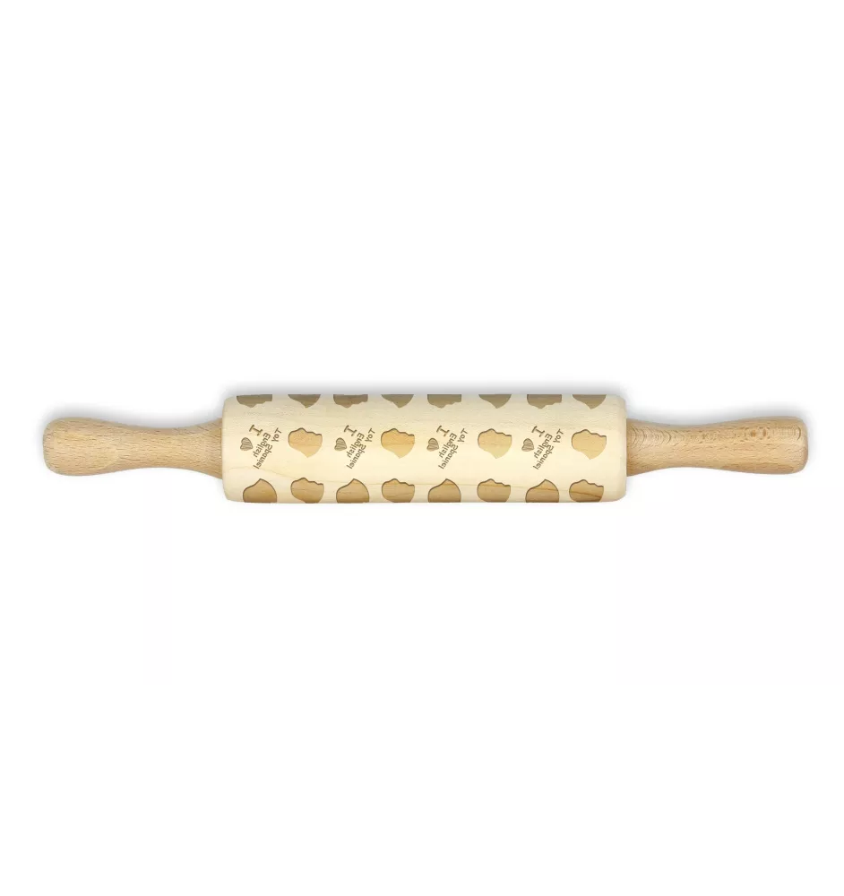 Epagneul King Charles, King Charles Spaniel - petit rouleau à motifs de chien, rouleau à pâtisserie pour enfant, décoration en argile céramique de la marque Art-Dog