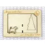 Kerry Blue Terrier, Irish Blue Terrier - Photo frame, engraved wooden frame, a lovely gadget for the dog lover by Art-Dog