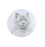 Keeshond, Spitz Loup,  - bijoux pour femmes avec l'image d'un chien, produit fait à la main, possibilité d'ajouter sa propre photo, marque Art-Dog