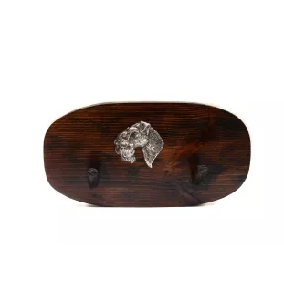 Kerry Blue Terrier, Irish Blue Terrier I - accessory rack, dog medal rack, key hooks by Art-Dog