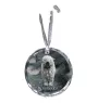 Komondor, Hungarian sheepdog, Mop Dog - crystal bauble with a photo, dog photo in crystal, personalized Christmas tree ornament by Art-Dog brand