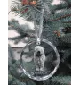Komondor, Hungarian sheepdog, Mop Dog - crystal bauble with a photo, dog photo in crystal, personalized Christmas tree ornament by Art-Dog brand