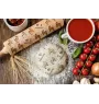 Keeshond, Dutch Barge Dog, Smiling Dutchman, - rolling pin for dough with a dog, patterned rolling pin for ceramics, a gift for a cook from the Art-Dog brand