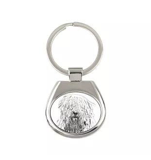 Komondor - porte-clés avec chien, porte-clés imprimé, breloque personnalisée de la marque Art-Dog