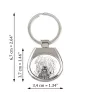 Komondor, Hungarian sheepdog, Mop Dog - keychain with a dog, keychain with a print, personalized pendant from the Art-Dog brand
