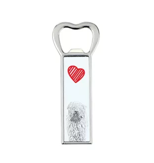 Komondor - Flaschenöffner mit Hund, personalisierter Flaschenöffner für den Kühlschrank, ein einzigartiges Geschenk für Männer von der Marke Art-Dog