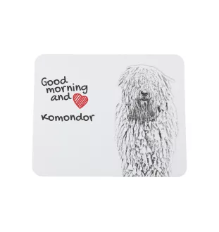 Komondor podkładka pod mysz z psem Art-Dog