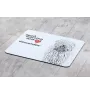 Komondor - tapis de souris personnalisé avec impression, tapis de souris personnalisé avec chien, accessoire unique pour employé de bureau de la marque Art-Dog