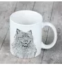 Keeshond, Wolfsspitz, Deutsche Spitze - Tasse mit Hund, Tasse mit Bild, personalisiertes Geschenk der Marke Art-Dog