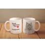 Keeshond, Spitz Loup,  - tasse avec chien, tasse avec photo, cadeau personnalisé de la marque Art-Dog