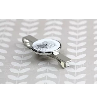 Komondor - épingle à cravate avec chien, pince à cravate personnalisée, cadeau unique pour homme de la marque Art-Dog