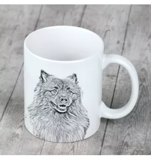 Keeshond, Wolfsspitz, Deutsche Spitze - Tasse mit Hund, entzückende Tasse mit Grafik, Geschenk mit Ihrem Foto von der Marke Art-Dog