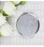Keeshond, Dutch Barge Dog, Smiling Dutchman, - Pocket mirror with a dog, personalized mirror for a purse, compact mirror with Art-Dog brand print.