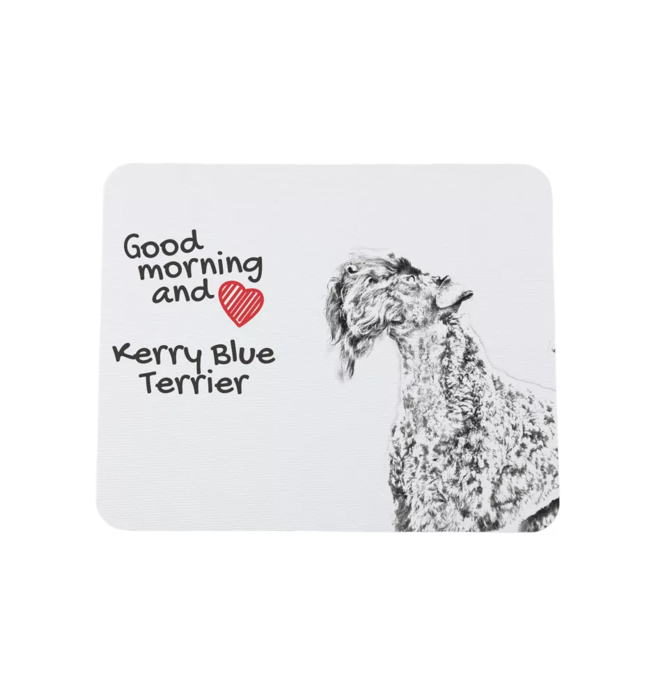 Kerry Blue Terrier podkładka pod mysz z psem Art-Dog