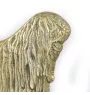 Komondor, Hungarian sheepdog, Mop Dog - a door sign with a dog, a brass welcome plaque, a unique sign with the inscription Welcome from the Art-Dog brand