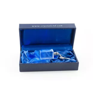 Kerry Blue Terrier, Irish Blue Terrier - Schlüsselanhänger aus Kristall mit Hundefoto, beleuchteter Schlüsselanhänger, einzigartiges Geschenk der Marke Art-Dog