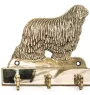 Komondor - porte-clés avec chien, support en laiton pour accessoires pour chiens, élégante décoration pour le couloir de la marque Art-Dog