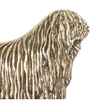 Komondor - porte-clés avec chien, support en laiton pour accessoires pour chiens, élégante décoration pour le couloir de la marque Art-Dog