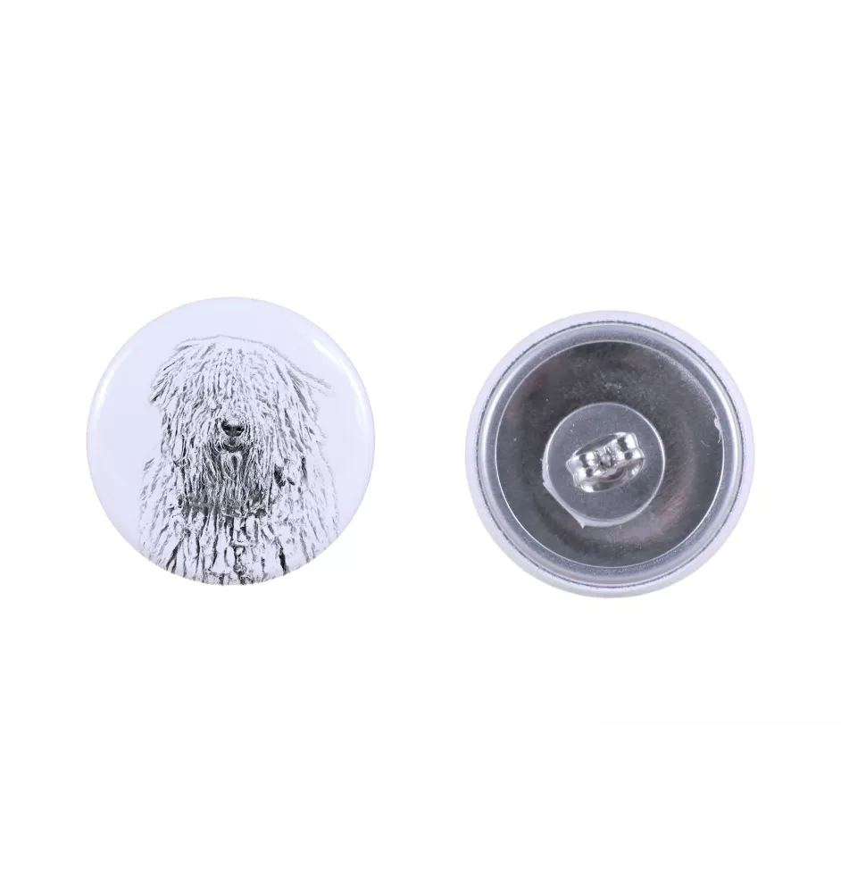 Komondor, Hungarian sheepdog, Mop Dog - unique dog earrings, your pet on a keychain, Art-Dog's own brand