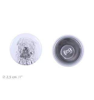 Komondor kolczyki z psem mały Art-Dog