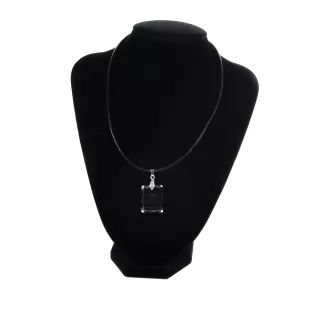 Terrier Kerry Blue - Pendentif chien en cristal, collier photo, bijoux uniques par Art-Dog