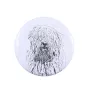 Komondor - bijoux pour femmes avec l'image d'un chien, produit fait à la main, possibilité d'ajouter sa propre photo, marque Art-Dog