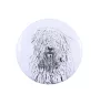 Komondor, Hungarian sheepdog, Mop Dog - pin with your dog, add your own photo, Art-Dog brand