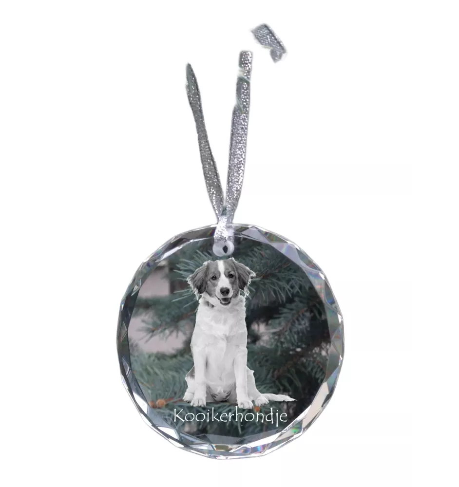 Kooikerhondje medal kryształowy z psem Art-Dog