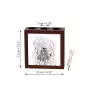 Komondor, Hungarian sheepdog, Mop Dog - pen holder with a dog, desk organizer with a print, personalized desk decoration from the Art-Dog brand.