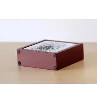 Komondor, Hungarian sheepdog, Mop Dog - pen holder with a dog, desk organizer with a print, personalized desk decoration from the Art-Dog brand.