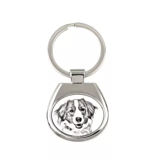 Kooikerhondje - keychain with a dog, keychain with a print, personalized pendant from the Art-Dog brand