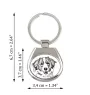 Kooikerhondje - keychain with a dog, keychain with a print, personalized pendant from the Art-Dog brand