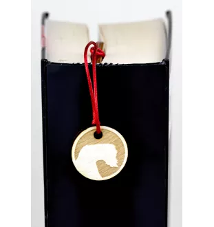 Kerry Blue Terrier zakładka do książki happines Art-Dog