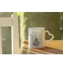 Komondor - tasse avec chien, une tasse adorable avec une anse en forme de cœur, un cadeau universel de la marque Art-Dog