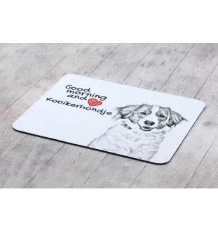 Chien d'eau de la Romagne - tapis de souris personnalisé avec impression, tapis de souris personnalisé avec chien, accessoire unique pour employé de bureau de la marque Art-Dog