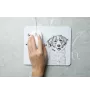 Kooikerhondje - mouse pad with print, personalized dog-themed mouse pad, unique gadget for an office worker by Art-Dog brand