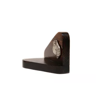 Kerry Blue Terrier, Irish Blue Terrier - wooden candle holder with a dog, tealight holder, a memorial place for a dog by Art-Dog brand