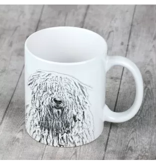 Komondor, Hungarian sheepdog, Mop Dog - cup with a dog, cup with a photo, personalized gift from the Art-Dog brand