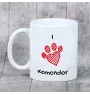 Komondor - Tasse mit Hund, entzückende Tasse mit Grafik, Geschenk mit Ihrem Foto von der Marke Art-Dog