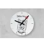 Kooikerhondje - Wanduhr mit Hund, Regal Uhr mit Druck, personalisierte Hausdekoration von Art-Dog.