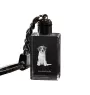 Kooikerhondje - Crystal key ring with dog photo, illuminated key ring, unique gift by Art-Dog brand